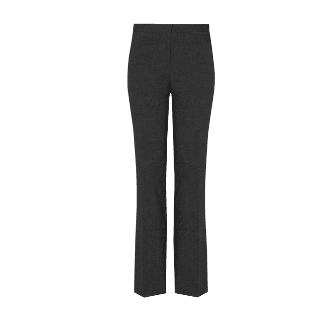 black trousers slim leg